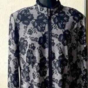 Joseph Ribkoff Vintage Zip Jacket